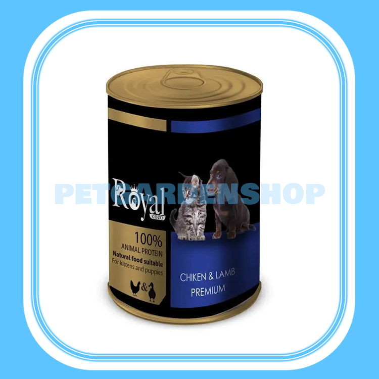 کنسرو رویال کوکو پاپی و کیتن مدل پته 380 گرمی