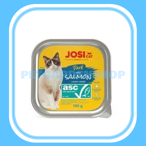 ووم گربه جوسی کت طعم ماهی سالمون 100 گرمی