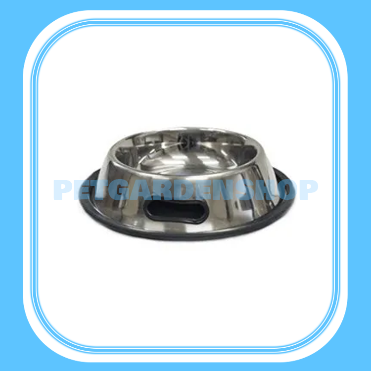 ظرف استیل سگ و گربه دسته دار